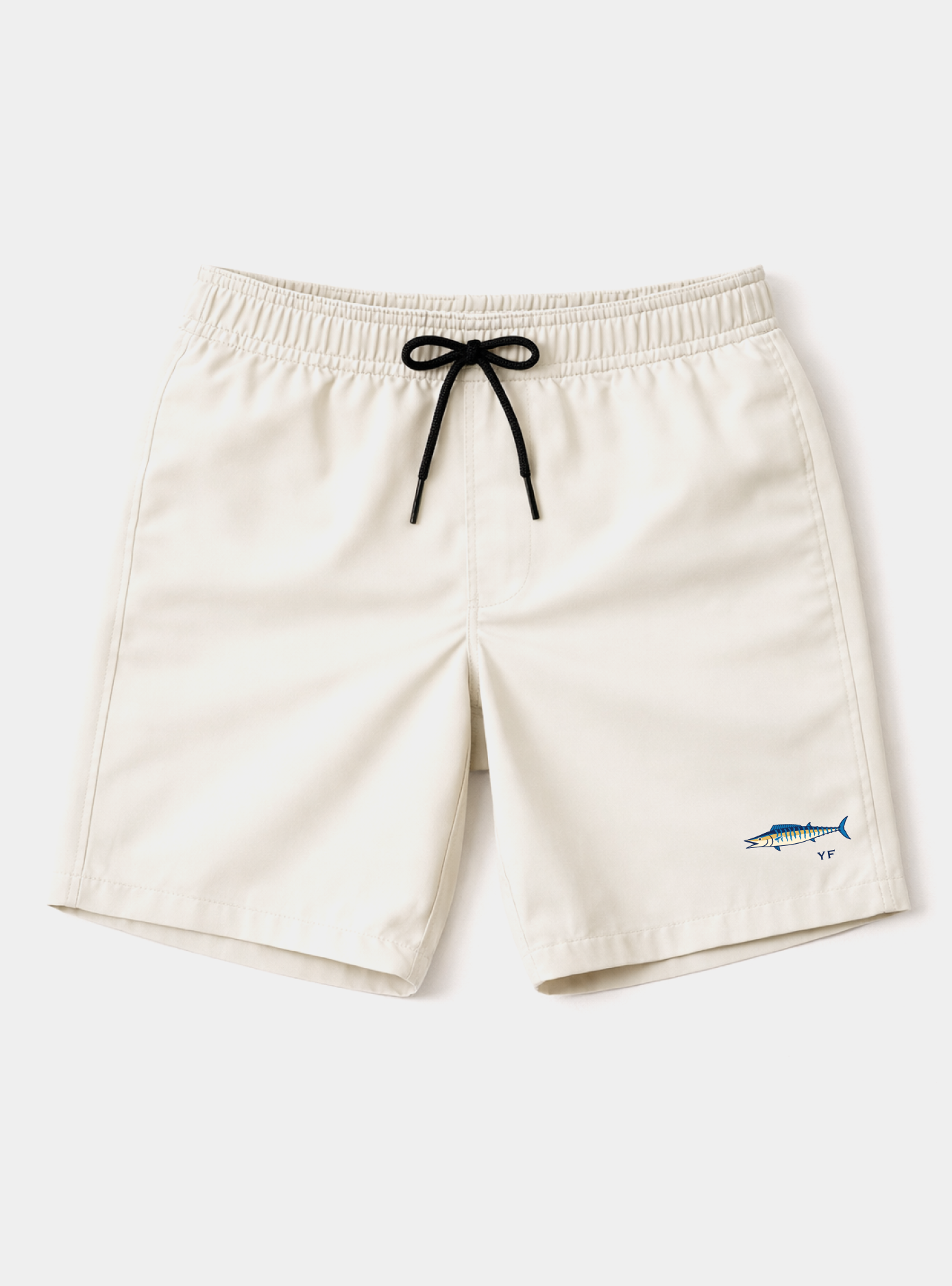 Short Yellowfin Liso com Elástico KHAKI Barracuda