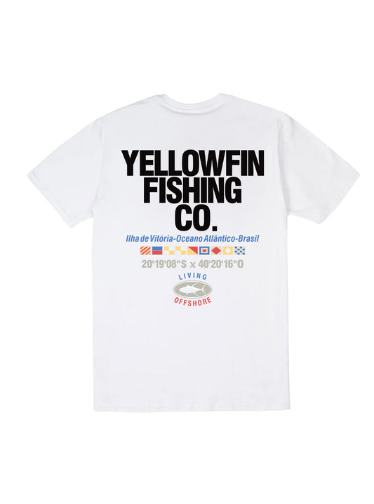 Camisa Yellowfin Coordenada Off White