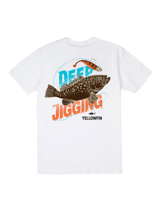 Camisa Yellowfin Deep Jigging Off White