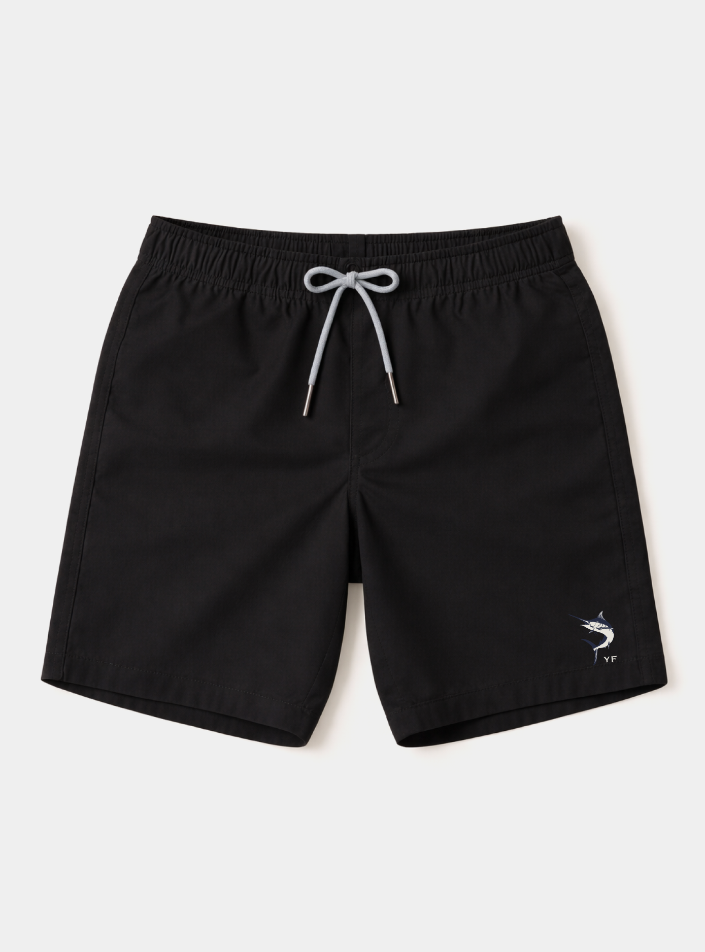 Short Yellowfin Liso com Elástico BLACK Marlim