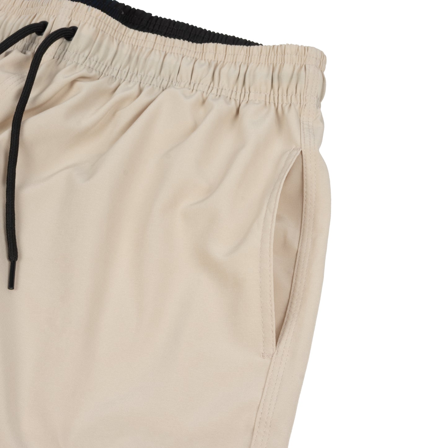 Short Yellowfin Liso com Elástico KHAKI Wahoo