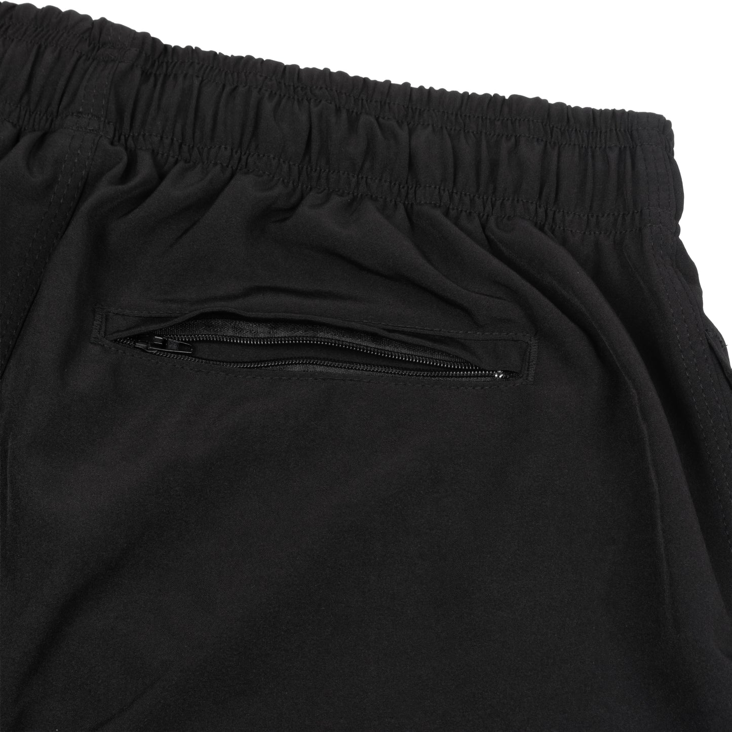 Short Yellowfin Liso com Elástico BLACK Dourado