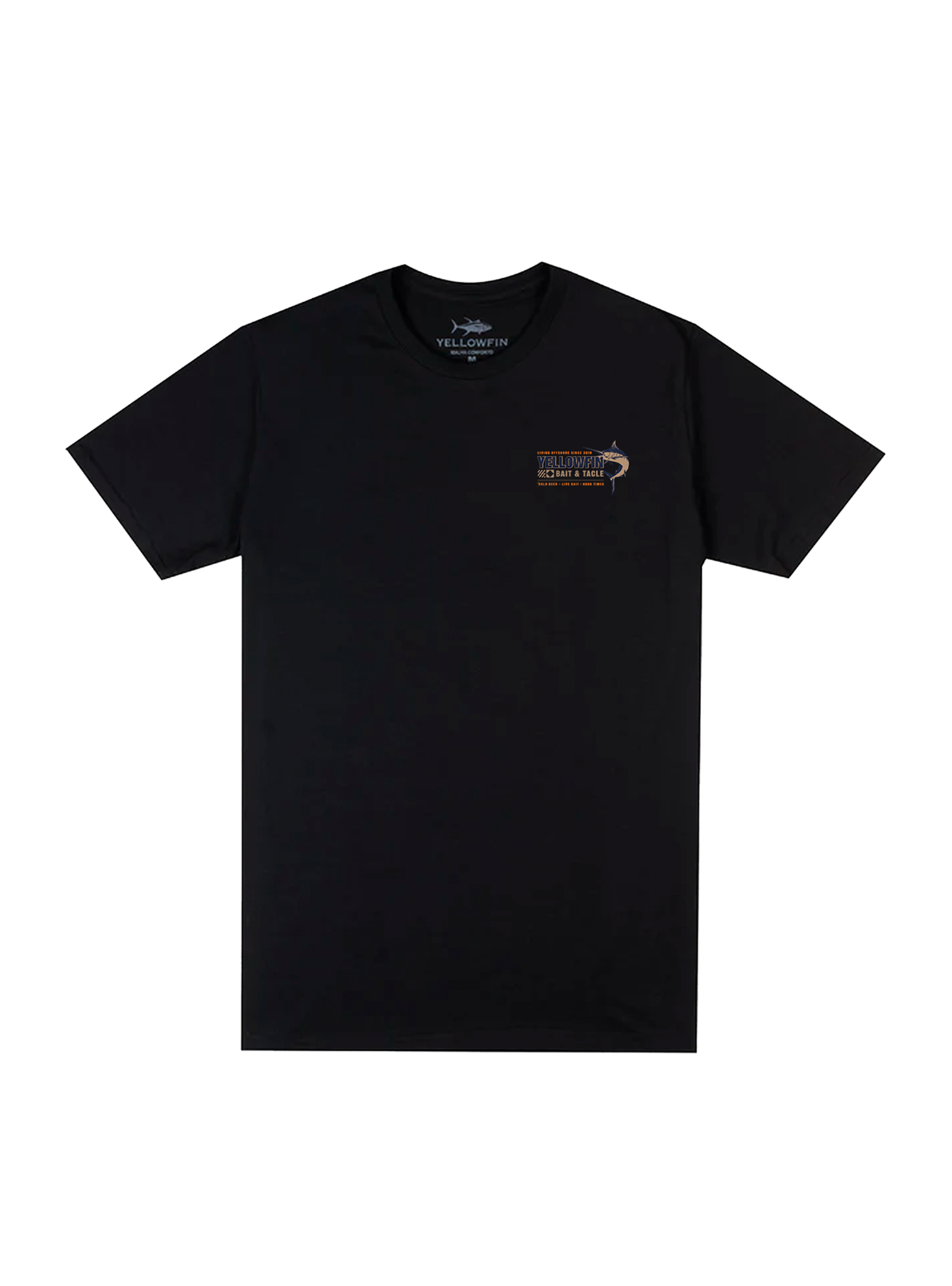 Camisa Yellowfin Bait & Tacle Preta