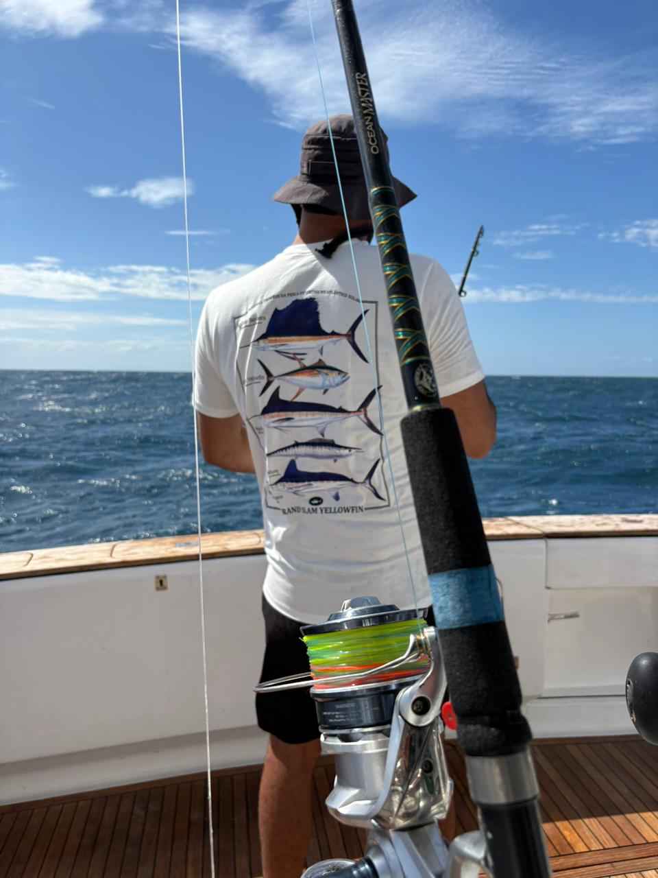 Camisa Yellowfin Grand Slam Off White