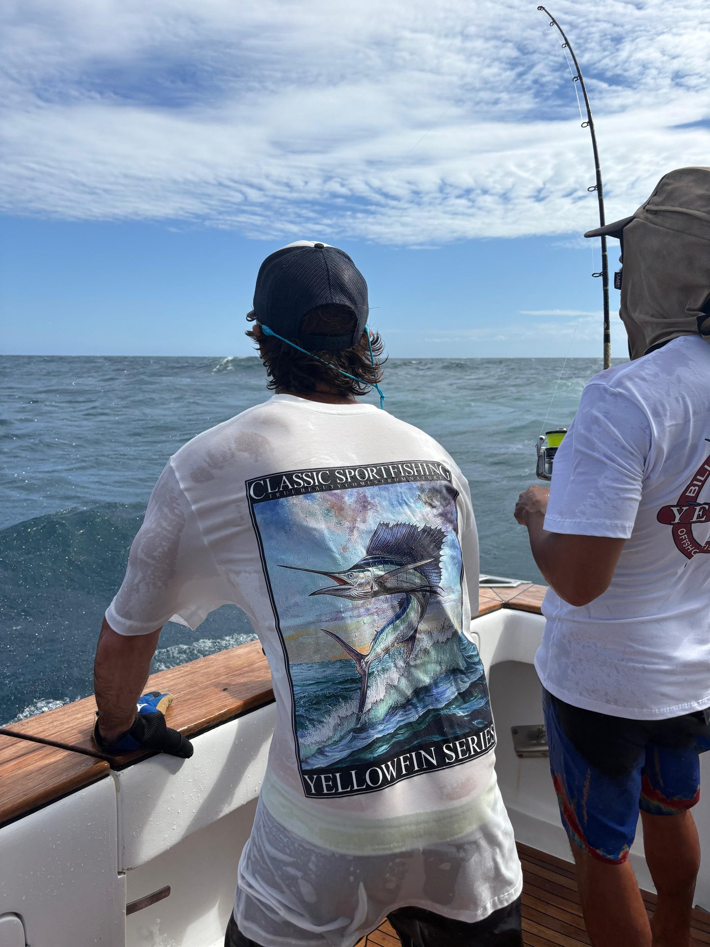 Camisa Yellowfin Classic DTF Off White