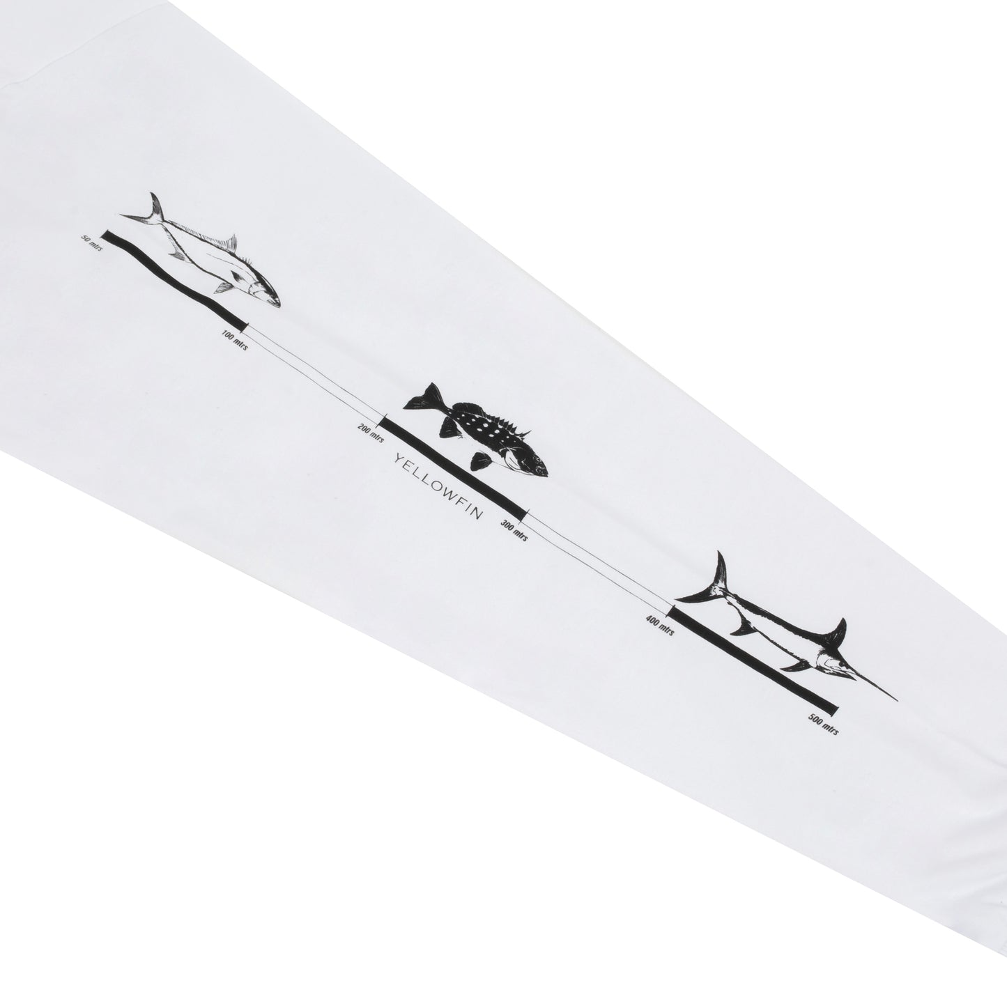 Camisa Yellowfin Manga Longa Marlim Branco