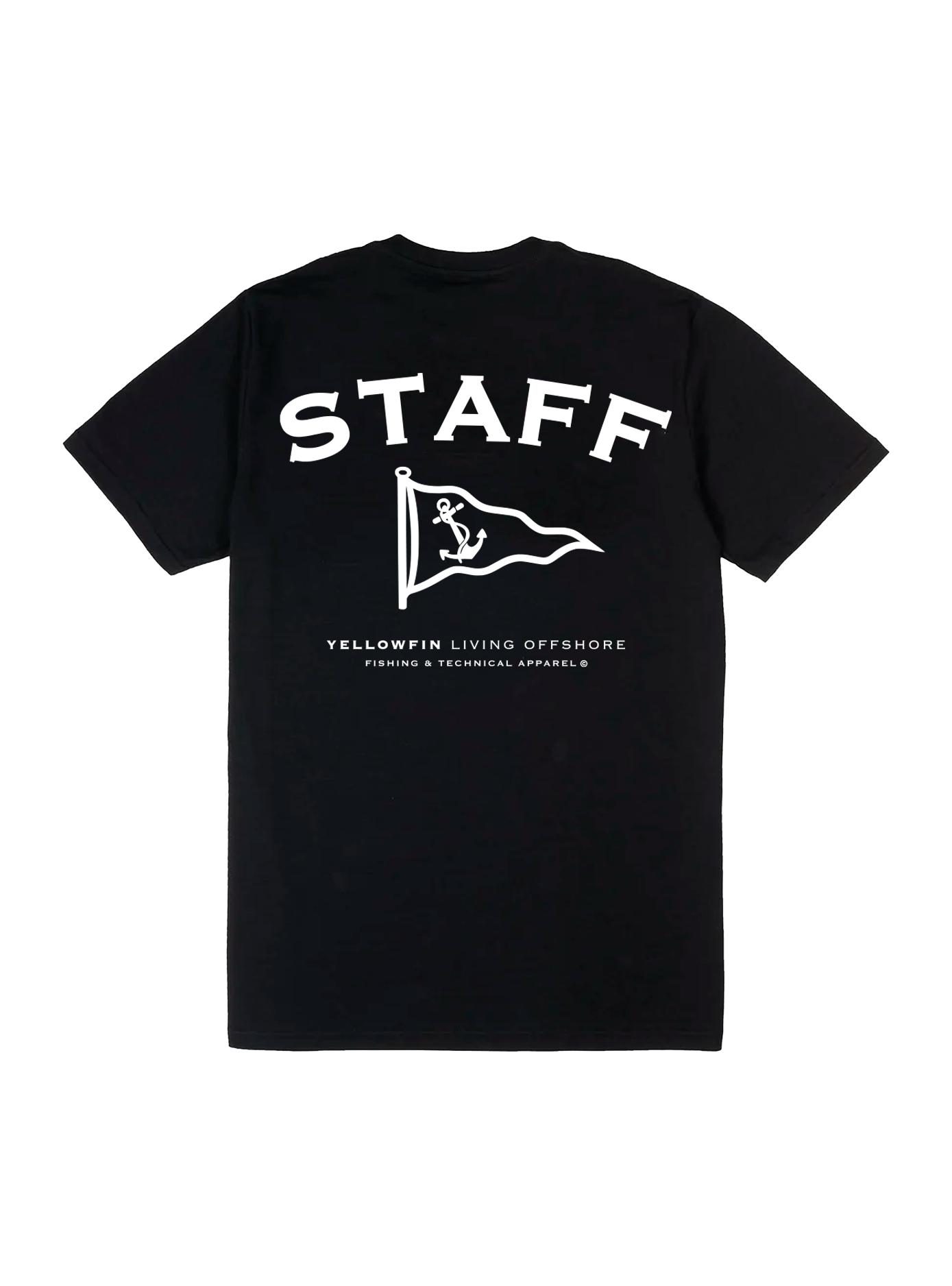 Camisa Yellowfin Staff Preta