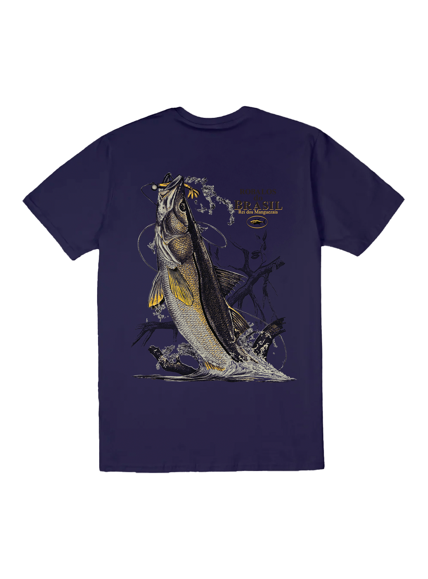 Camisa Yellowfin - VT Rei dos Manguezais Azul Marinho