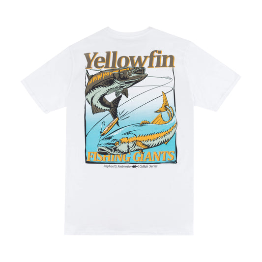 Camiseta Yellowfin Olhete Branca