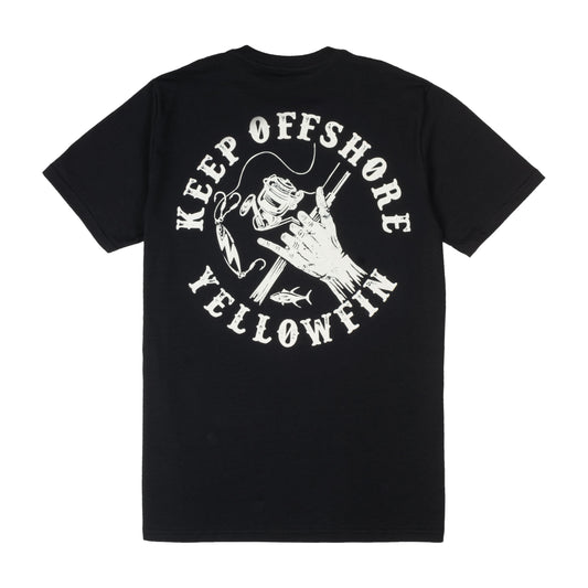 Camisa Yellowfin Keep Offshore Preta