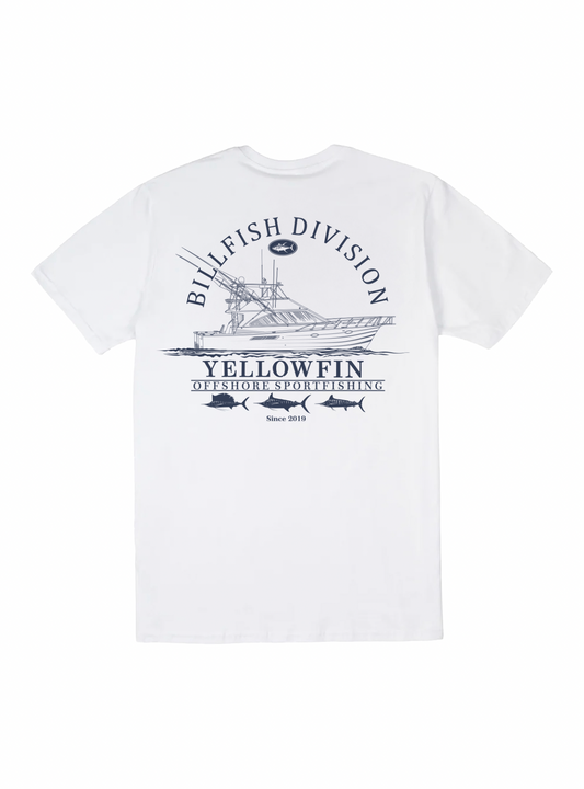 Camisa Yellowfin Billfish Division Branca