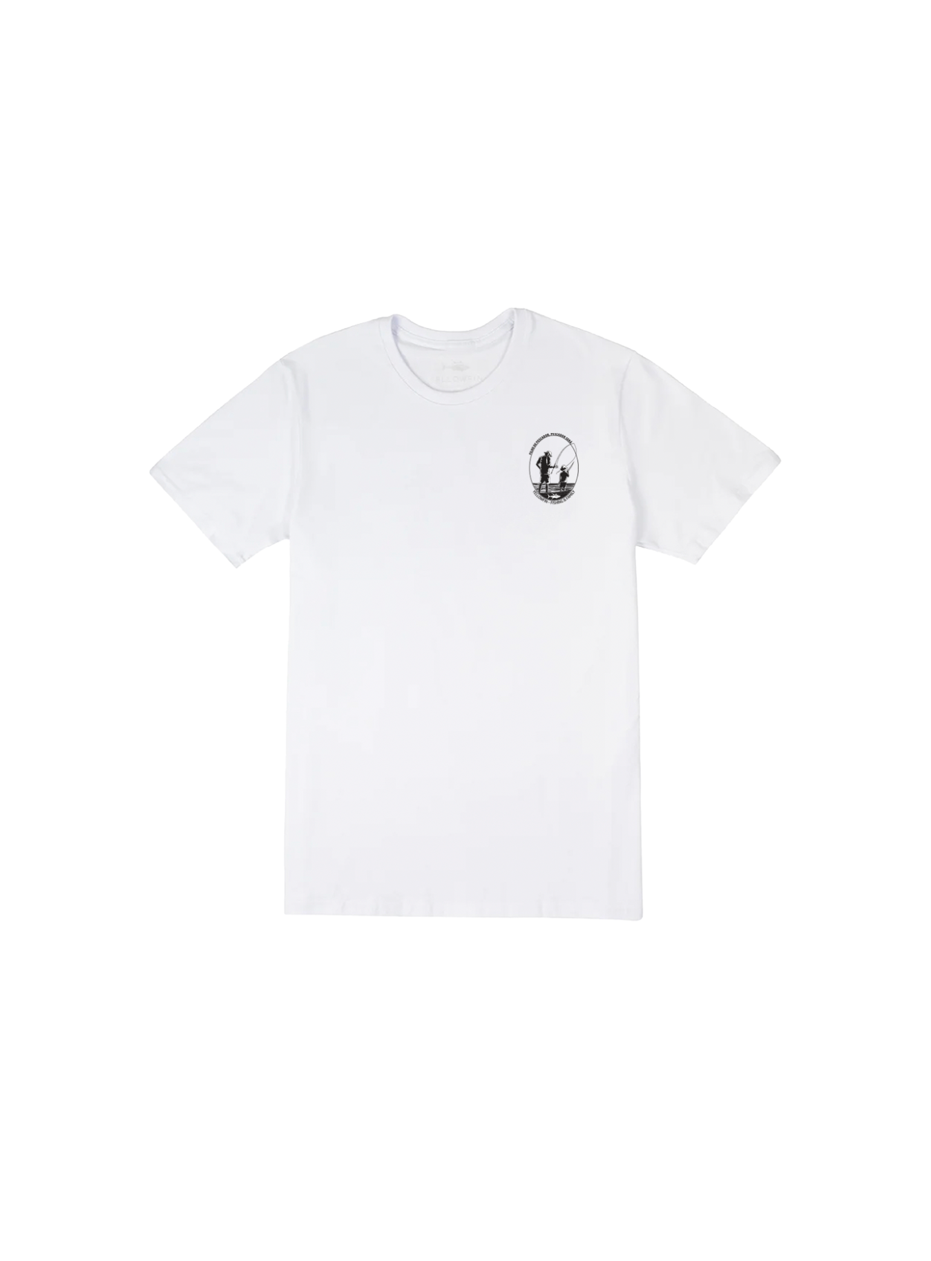 Camisa Yellowfin Fishing and Family Kids Branca