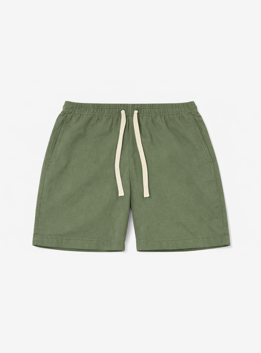 Short Yellowfin Linho Verde Oliva