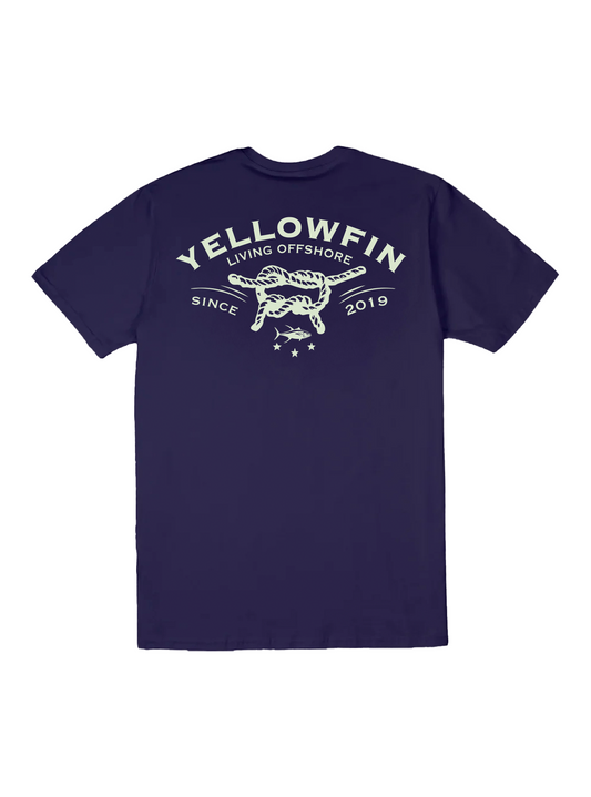 Camisa Yellowfin Offshore Since Azul Marinho
