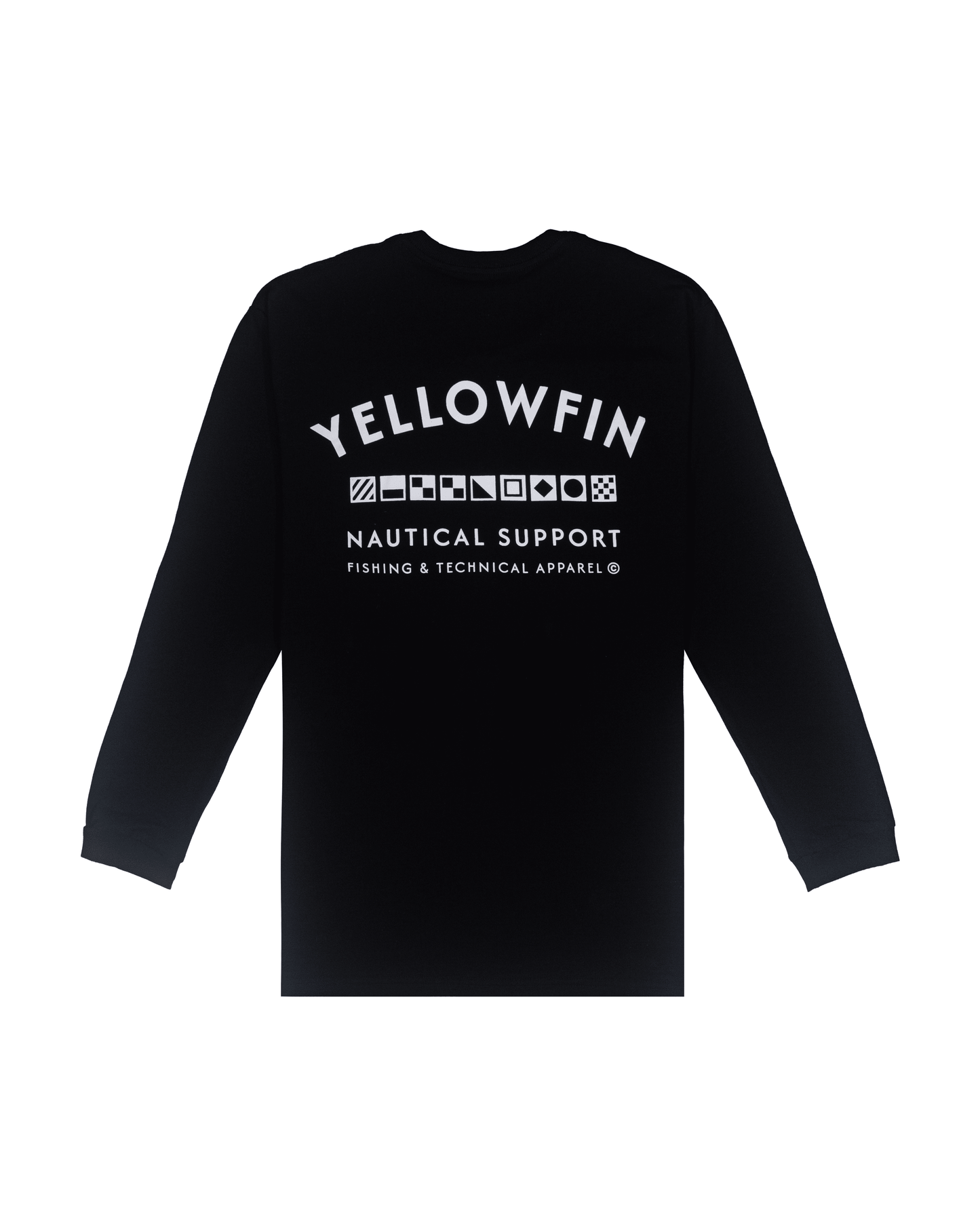 Camisa Manga Longa Yellowfin Náutica Preta