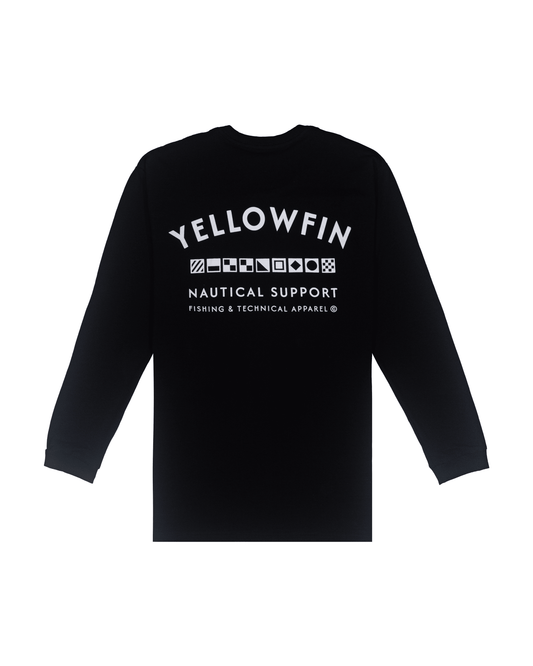 Camisa Manga Longa Yellowfin Náutica Preta