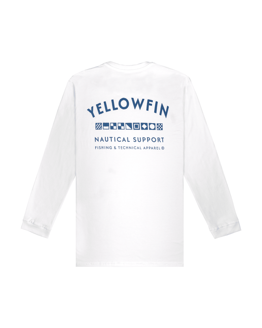 Camisa Manga Longa Yellowfin Náutica Off White