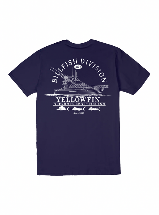 Camisa Yellowfin Billfish Division Azul Marinho