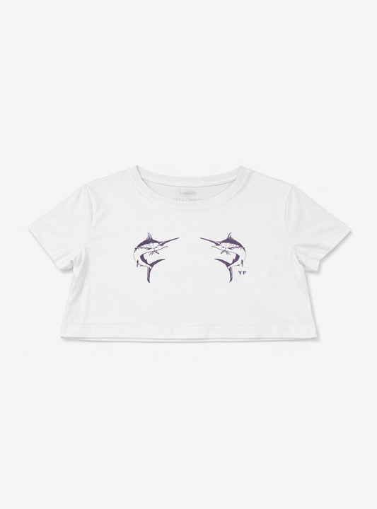 Cropped Yellowfin Marlim Branco