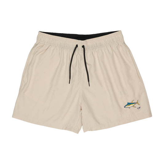 Short Yellowfin Liso com Elástico KHAKI Atum