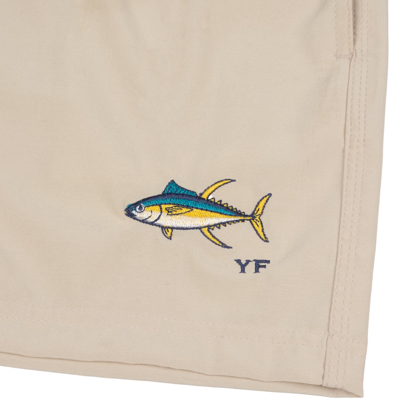 Short Yellowfin Liso com Elástico KHAKI Atum
