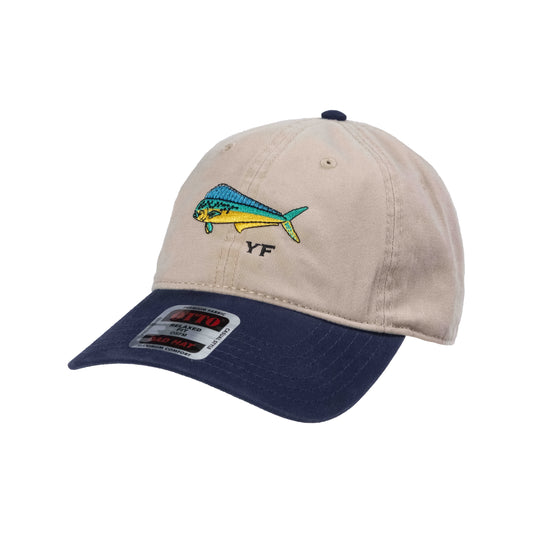 Boné Yellowfin KHAKI Dourado