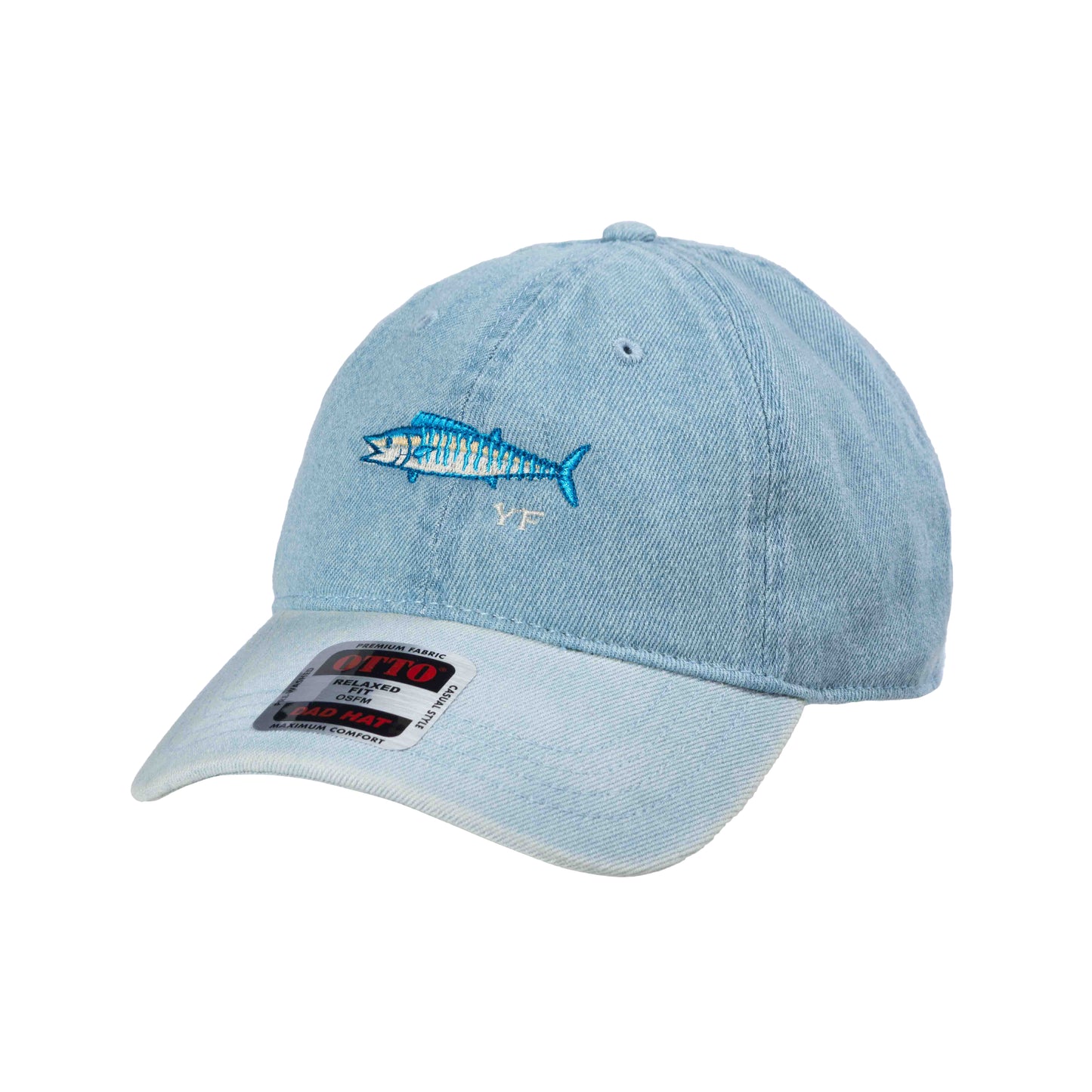 Boné Yellowfin Azul Wahoo