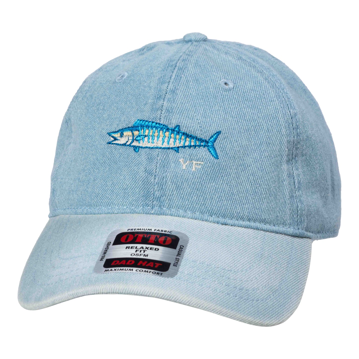 Boné Yellowfin Azul Wahoo